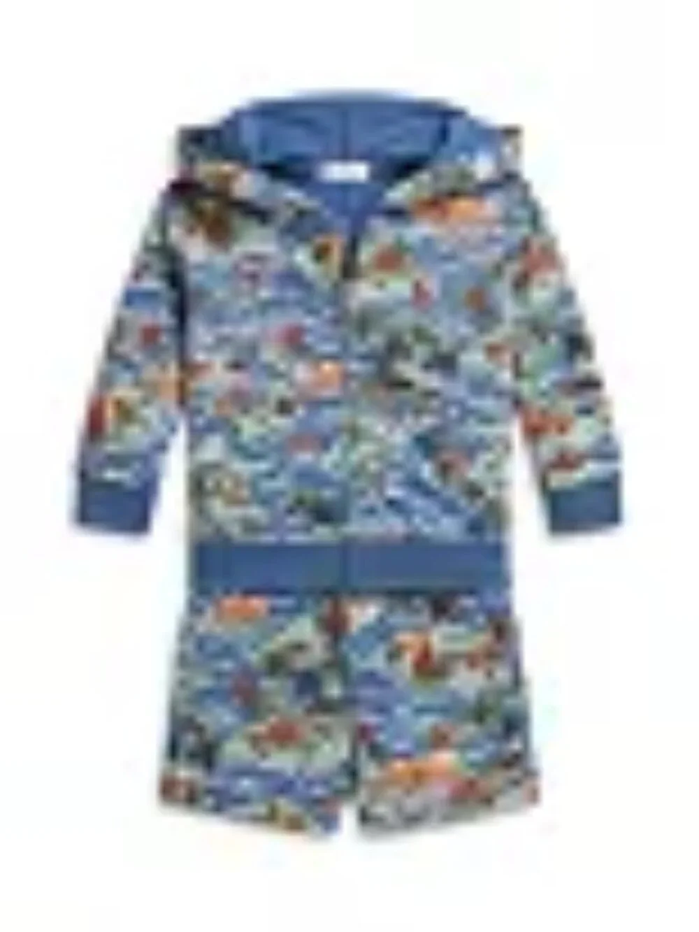 Ralph Lauren Boys' Tropical-Print Terry Hoodie & Shorts - Baby